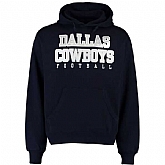 Men's Dallas Cowboys Practice Pullover Hoodie - Navy Blue,baseball caps,new era cap wholesale,wholesale hats